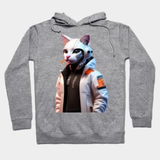 Cyberpunk Cat Hoodie